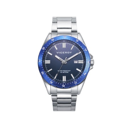 Reloj Hombre Viceroy 401295-33 Plateado (Ø 43 mm) de Viceroy, Relojes de pulsera - Ref: S7278594, Precio: 121,31 €, Descuento: %