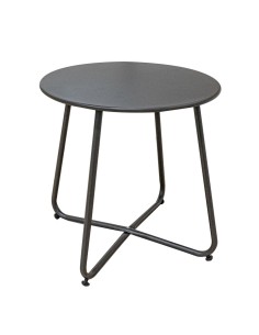 Table d'appoint Lifetime Noir 75 x 66 x 50,5 cm Acier Plastique | Tienda24 Tienda24.eu