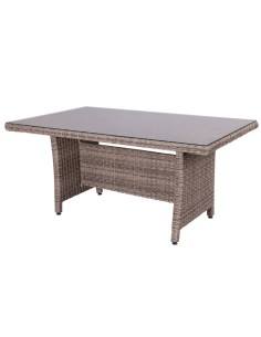 Expandable table Thais 90 x 90 x 74 cm Aluminium | Tienda24 Tienda24.eu