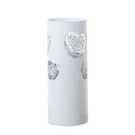 Portaombrelli Versa Flower Bianco Metallo (19 x 49 x 19 cm) | Tienda24 - Global Online Shop Tienda24.eu