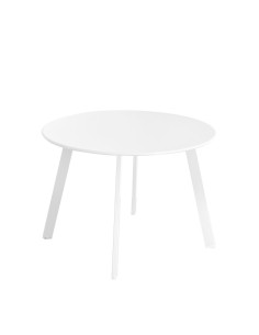 Mesa auxiliar Marzia 60 x 60 x 42 cm Acero Blanco de BigBuy Home, Mesas auxiliares - Ref: S8700236, Precio: 53,34 €, Descuent...