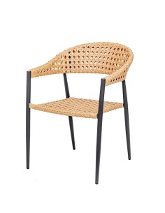 Garden chair Garbar Ona Brown Beige Chocolate Sand polypropylene 56 x 79 x 52 cm 56 x 52 x 79 cm 4 Units (4 Pieces) | Tienda24 Tienda24.eu