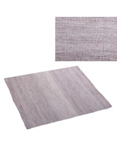 Alfombra de Exterior Quadro Gris | Tienda24 Tienda24.eu