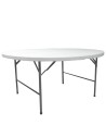 Table Piable Blanc HDPE 154 x 154 x 74 cm | Tienda24 Tienda24.eu