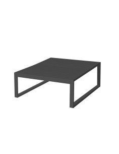 Mesa auxiliar Lifetime Negro 75 x 66 x 50,5 cm Acero Plástico | Tienda24 Tienda24.eu