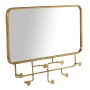 Wall mounted coat hanger Alexandra House Living Golden Metal 80 x 6,5 x 61 cm by Alexandra House Living, Wall Coat Racks - Re...