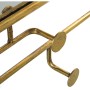 Wall mounted coat hanger Alexandra House Living Golden Metal 80 x 6,5 x 61 cm by Alexandra House Living, Wall Coat Racks - Re...