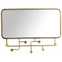 Wall mounted coat hanger Alexandra House Living Golden Metal 80 x 6,5 x 61 cm by Alexandra House Living, Wall Coat Racks - Re...