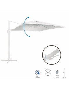 Parasol Beige 220 cm UPF 50+ | Tienda24 Tienda24.eu