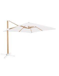 Parasol Tessa Taupe Alumínio 300 cm | Tienda24 Tienda24.eu