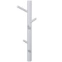 Wall mounted coat hanger Alexandra House Living White Wood Rubber wood 13 x 9 x 50 cm by Alexandra House Living, Wall Coat Ra...