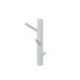 Wall mounted coat hanger Alexandra House Living White Wood Rubber wood 13 x 9 x 30 cm by Alexandra House Living, Wall Coat Ra...