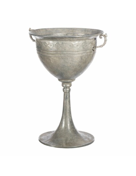 Vase 61 x 51,5 x 77 cm Metal Silver | Tienda24 Tienda24.eu