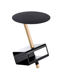 Table d'appoint Noir Doré Métal 62 x 45,5 x 62 cm (4 Unités) | Tienda24 Tienda24.eu