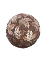 Palle Decorazione Marrone Bronce 10 x 10 x 10 cm (8 Unità) da BigBuy Home, Soprammobili - Ref: S8800144, Precio: 31,25 €, Des...