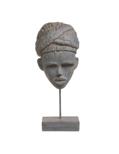 Figura Decorativa Home ESPRIT Branco Bege Mulher Mediterrâneo 8 x 6,5 x 24,5 cm (2 Unidades) | Tienda24 Tienda24.eu