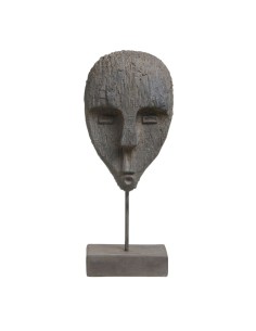 Figurine Décorative DKD Home Decor Gris Naturel Oiseau méditerranéen 23 x 9 x 26,7 cm | Tienda24 Tienda24.eu