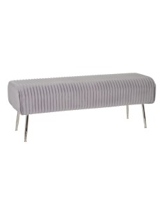 Banqueta DKD Home Decor Cinzento Madeira MDF 125 x 53 x 46,5 cm | Tienda24 Tienda24.eu