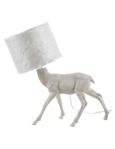 Desk lamp Versa Adam Grey Ceramic Textile (13 x 29 x 10,5 cm) | Tienda24 Tienda24.eu