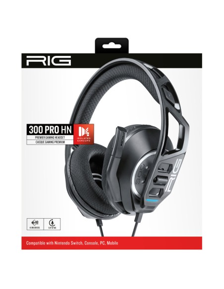 Auriculares Nacon RIG 300HN Preto | Tienda24 Tienda24.eu