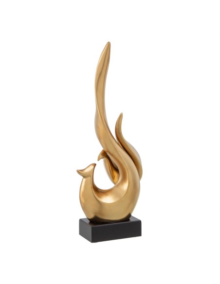 Figura Decorativa 16 x 9 x 43 cm Dorado | Tienda24 Tienda24.eu