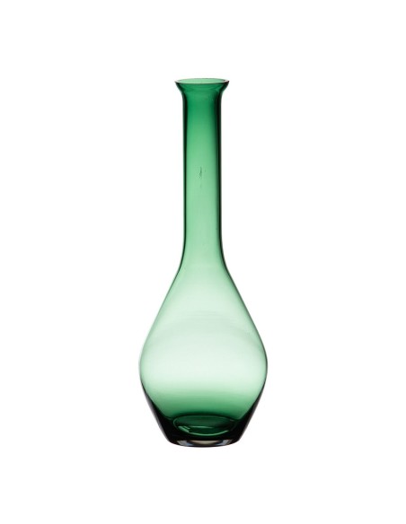 Vase grün Glas 12 x 12 x 33 cm | Tienda24 Tienda24.eu