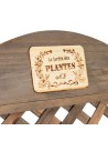 Planter 34 x 15 x 82 cm Natural Wood | Tienda24 Tienda24.eu