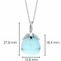 Collier Femme Ti Sento 6762WB de Ti Sento, Colliers - Réf : S7285486, Prix : 98,22 €, Remise : %