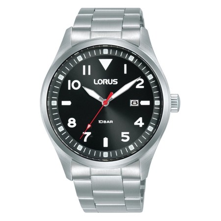 Men's Watch Lorus RH923QX9 Black Silver by Lorus, Wrist Watches - Ref: S7285698, Price: 94,51 €, Discount: %