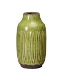 Vase Céramique Pistache 15 x 15 x 27,5 cm | Tienda24 Tienda24.eu