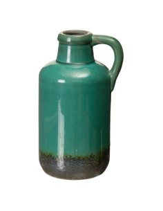 Vase Romimex Argenté Céramique 18 x 28 x 18 cm | Tienda24 Tienda24.eu