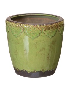 Vaso Ceramica Pistacchio 21 x 21 x 21 cm da BigBuy Garden, Cachepot - Ref: S8801182, Precio: €21.45, Descuento: %