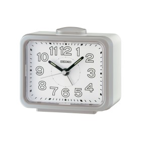 Pendule Réveil Seiko QHK061N Gris de Seiko, Réveils - Réf : S7286669, Prix : 65,62 €, Remise : %