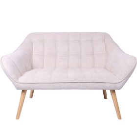 Sofá Alexandra House Living Beige 128 x 74 x 76 cm de Alexandra House Living, Sofás - Ref: D1624863, Precio: 429,11 €, Descue...