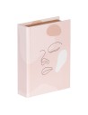 Scatola Decorativa Tela 24 x 18 x 6 cm DMF (2 Pezzi) da BigBuy Home, Scatole decorative - Ref: S8801319, Precio: €15.11, Desc...