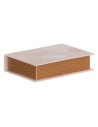 Scatola Decorativa Tela 24 x 18 x 6 cm DMF (2 Pezzi) da BigBuy Home, Scatole decorative - Ref: S8801319, Precio: €15.11, Desc...