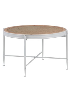 Jeu de 3 tables Bois Métal Fer Bois d'acacia 50 x 50 x 45 cm | Tienda24 Tienda24.eu