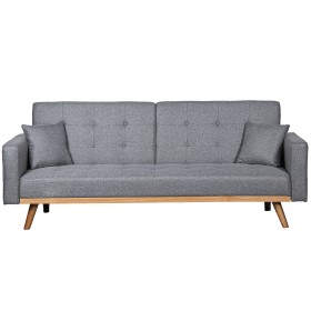 Sofá-cama Alexandra House Living Cinzento 216 x 81 x 87 cm de Alexandra House Living, Sofás - Ref: D1624876, Preço: 626,01 €,...