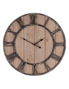 Reloj de Pared Versa Cristal Madera MDF 4,5 x 40 x 40 cm | Tienda24 Tienda24.eu