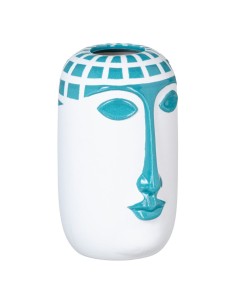 Vase Alexandra House Living White Ceramic 18 x 44 x 18 cm | Tienda24 Tienda24.eu