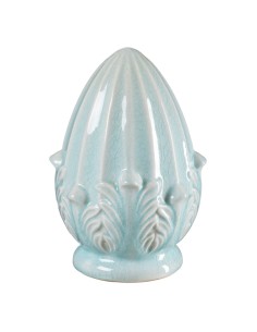 Statua Decorativa 17,5 x 17,5 x 25,5 cm Turchese da BigBuy Home, Soprammobili - Ref: S8801457, Precio: 18,76 €, Descuento: %