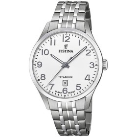 Herrenuhr Festina F20466/1 Silberfarben (Ø 40 mm) von Festina, Armbanduhren - Ref: S7287619, Preis: 142,67 €, Rabatt: %