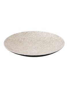 Centre de Table Spirale Blanc Bois MDF 34,5 x 3 x 34,5 cm (6 Unités) | Tienda24 Tienda24.eu