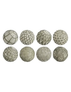 Palle Decorazione Verde 10 x 10 x 10 cm (8 Unità) da BigBuy Home, Soprammobili - Ref: S8801498, Precio: 46,22 €, Descuento: %