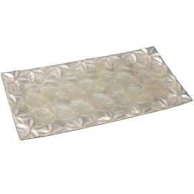 Centerpiece Alexandra House Living Natural Mother of pearl 19 x 37 x 2 cm by Alexandra House Living, Ornaments - Ref: D162497...