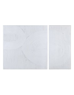 Leinwand DKD Home Decor abstrakt Moderne (131 x 3,8 x 131 cm) | Tienda24 Tienda24.eu