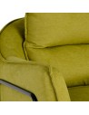 Fauteuil 76,5 x 70 x 74 cm Tissu Synthétique Métal Vert | Tienda24 Tienda24.eu