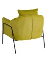 Fauteuil 76,5 x 70 x 74 cm Tissu Synthétique Métal Vert | Tienda24 Tienda24.eu