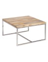 Tavolino da Caffè 70 x 70 x 41 cm Metallo Legno 3 Unità da BigBuy Home, Tavoli - Ref: S8801717, Precio: 490,26 €, Descuento: %