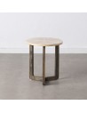 Side table Beige Bamboo 40 x 40 x 45 cm MDF Wood | Tienda24 Tienda24.eu